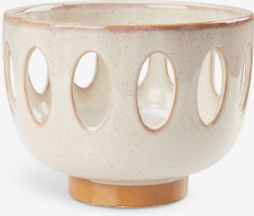 Tô trang trí | ESKIL | gốm | be | Ø20xC16cm