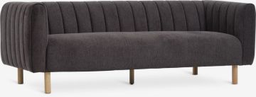 Sofa 2.5 chỗ | MAGLEBY | vải polyester | nâu đậm | R169xS88xC72cm