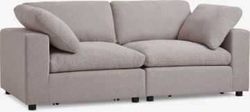 Sofa 2 chỗ | LYBY | vải polyester | vàng cát | R196xS98xC81cm