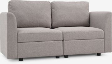 Sofa 2 chỗ | OKSBY | vải polyester | vàng cát | R158xS78xC84cm