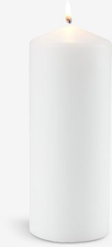 Nến | TORALF | paraffin | trắng | Ø8xC20cm