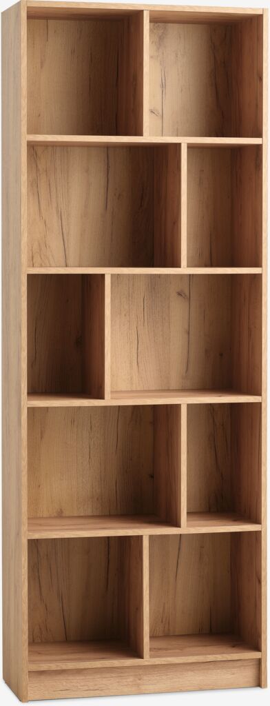 Kệ sách 5 tầng | MOSBJERG | gỗ công nghiệp | màu sồi | R70xS29xC190cm