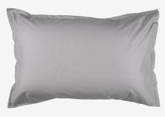 Vỏ gối cotton | INGE | x&aacute;m nhạt | R50xD70cm