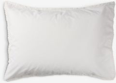 Vỏ gối cotton | LIVA | trắng | R50xD70cm