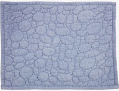 Tấm lót đĩa | NATTFIOL | polyester | xanh | R33xD43cm