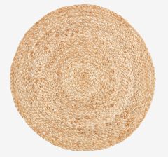 Tấm lót đĩa | BUKKETORN | sợi đay | màu tự nhiên | Ø38cm