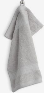 Khăn mặt cotton | KARLSTAD | x&aacute;m nhạt | R28xD30cm