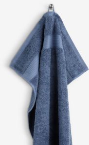 Khăn tắm cotton | KARLSTAD | xanh | R40xD60cm
