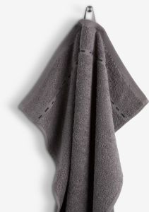 Khăn tắm cotton | MALUNG | x&aacute;m đậm | R50xD100cm