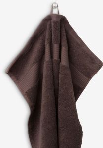 Khăn tắm cotton | KARLSTAD | nâu đậm | R50xD100cm