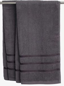 Khăn tắm cotton | YSBY | xám đậm | R65xD130cm