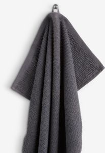 Khăn tắm cotton | GISTAD | xám đậm | R65xD130cm