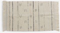 Thảm ph&ograve;ng tắm | NISSAFORS | cotton | m&agrave;u tự nhi&ecirc;n | R50xD80cm