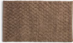 Thảm ph&ograve;ng tắm | BORGHOLM | cotton | v&agrave;ng c&aacute;t đậm | R50xD80cm