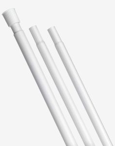 Thanh treo r&egrave;m tắm | VARA | nh&ocirc;m | trắng | D92/290cm