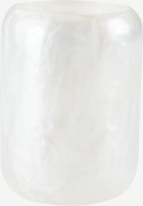 Cốc đựng bàn chải | LISTERBY | polyresin | trắng | Ø7xC10cm