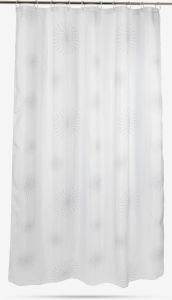 R&egrave;m ph&ograve;ng tắm | SVARTVIK | polyester | trắng | R150xD200cm