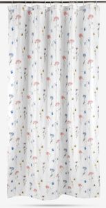 R&egrave;m ph&ograve;ng tắm | BRUNNA | polyester | nhiều m&agrave;u | R150xD200cm