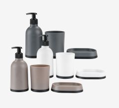  Phụ kiện ph&ograve;ng tắm | VISLANDA | nhựa PP | nhiều m&agrave;u | bộ 3 chiếc