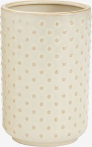 Cốc đựng bàn chải | BOTSMARK | gốm | be | Ø7xC11cm