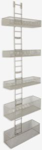 Giá treo phòng tắm | HULT | thép | be | R40xD15xC135cm