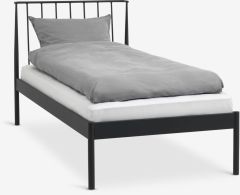 Giường đơn | ABILDRO | kim loại | đen | R90xD200cm
