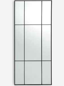 Gương | STUDSTRUP | khung th&eacute;p | đen | R80xS3xC180cm