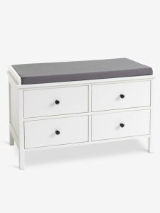 Ghế băng | TERPET | gỗ công nghiệp | trắng | R81xS40xC52cm