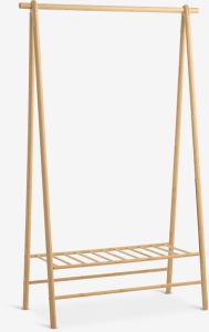 Gi&aacute; treo quần &aacute;o | VANDSTED | tre &eacute;p | m&agrave;u sồi | R103xS46xC164cm