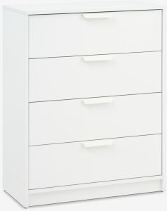 Tủ ngăn k&eacute;o 4 ngăn | JENSLEV | gỗ c&ocirc;ng nghiệp | trắng | R71xS36xC89cm