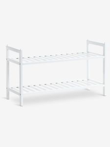 Kệ gi&agrave;y | UGGERBY | tre | trắng | R70xS27xC41cm