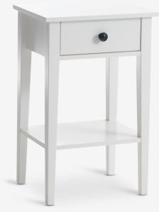 Tủ đầu giường | NORDBY | gỗ c&ocirc;ng nghiệp | trắng | R42xS32xC65cm