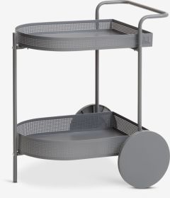 Kệ đa năng | JUKKERUP | kim loại/nhựa | x&aacute;m đậm | R62xS50xC69cm