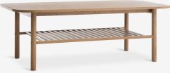 B&agrave;n cafe | LYNGVIG | veneer sồi/gỗ c&ocirc;ng nghiệp | m&agrave;u sồi | R70xD130xC45cm