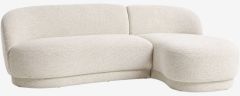 Sofa g&oacute;c phải | ANDRUP | vải polyester | be | R221xS87/152xC76cm