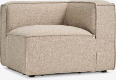 Module g&oacute;c | SKIBBY | vải polyester | v&agrave;ng c&aacute;t | R93xS93xC69cm