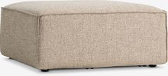 Ghế đ&ocirc;n | SKIBBY | vải polyester | v&agrave;ng c&aacute;t | R90xS90xC42cm