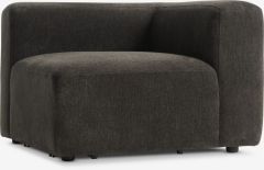 Module g&oacute;c | SKEJBY | vải polyester | n&acirc;u | R92xS92xC64cm