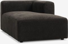 Module g&oacute;c phải | SKEJBY | vải polyester | n&acirc;u | R92xS155xC64cm