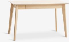 Bàn làm việc | KALBY | gỗ công nghiệp veneer sồi/gỗ sồi | màu sồi | D120xR60xC75cm