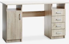 B&agrave;n l&agrave;m việc | EVETOFTE | gỗ c&ocirc;ng nghiệp | m&agrave;u sồi | R60xD125xC75cm