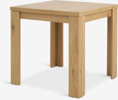 Bàn ăn mở rộng | JUNGEN | gỗ công nghiệp | màu sồi | R80xD80/160xC76cm