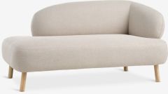 Sofa mở g&oacute;c tr&aacute;i | STADIL | vải polyester/gỗ tự nhi&ecirc;n | be | R155xS83xC76cm