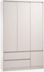Tủ quần &aacute;o | BILLUND | gỗ c&ocirc;ng nghiệp | be | R119xS51xC193cm