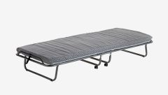 Giường gập | BAJLUM | vải polyester/kim loại | x&aacute;m | R80xD190xC33cm