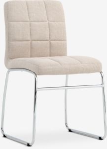 Ghế b&agrave;n ăn | HAMMEL | kim loại/polyester | be | R53xS57xC86cm