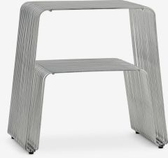 Kệ đa năng | UDBY | kim loại | m&agrave;u chrome | R36xD46xC46cm