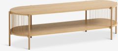 Kệ TV | SNESLEV | kim loại/gỗ c&ocirc;ng nghiệp | m&agrave;u sồi | R144xS44xC41cm