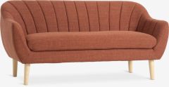 Sofa 2.5 chỗ | EGEDAL | vải polyester | n&acirc;u | R170xS81xC78cm