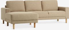 Sofa g&oacute;c tr&aacute;i | EGENSE | vải polyester | v&agrave;ng c&aacute;t | R228xS80/154xC80cm